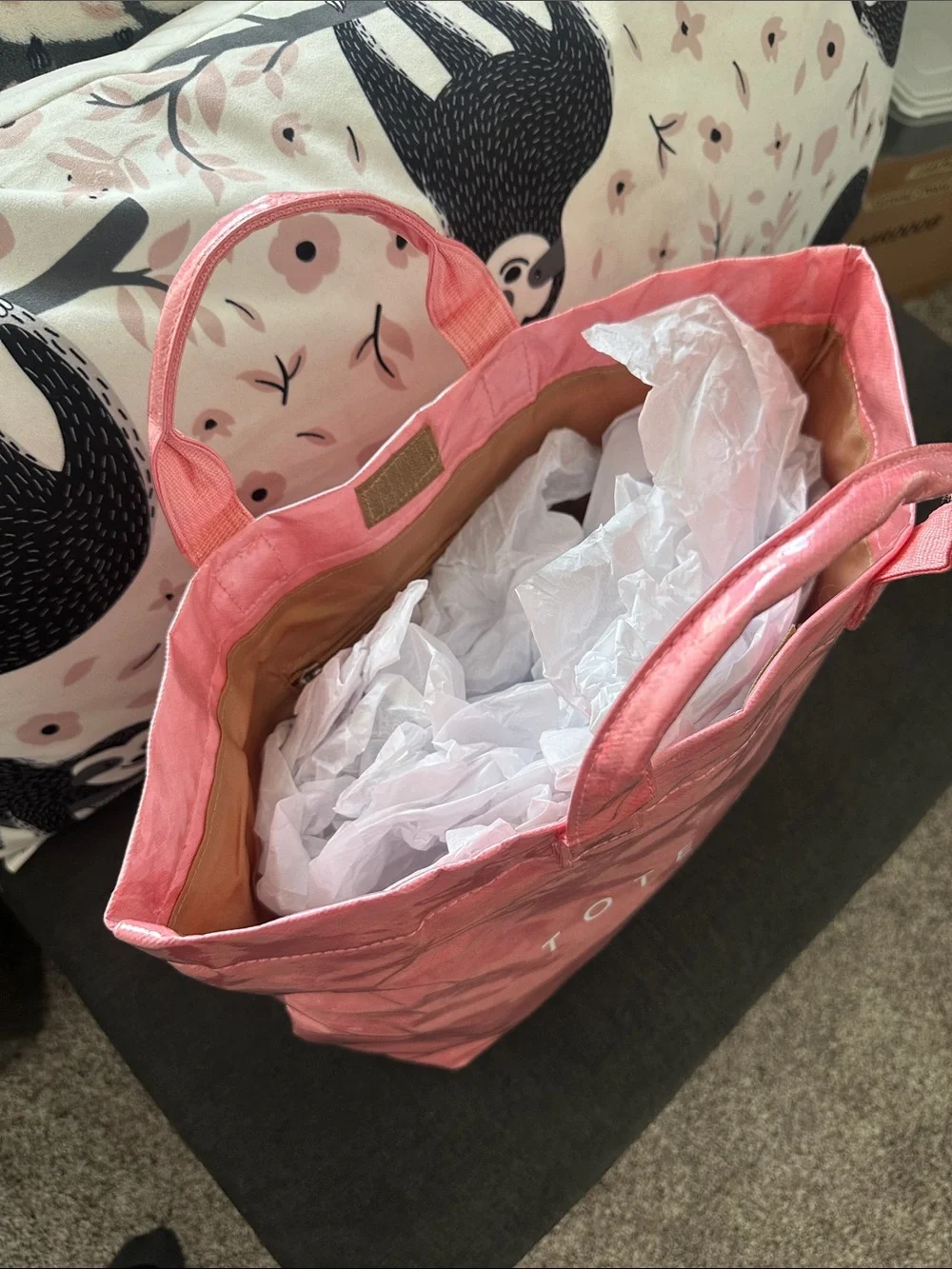 Glossy Pink Tote Bag - Everyday Carry